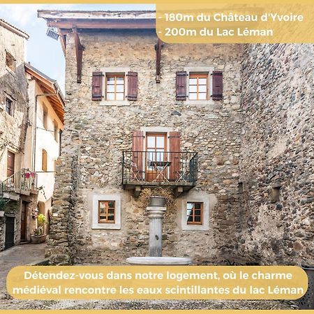 Maison En Duplex I Yvoire I Lac Leman I Medievale المظهر الخارجي الصورة